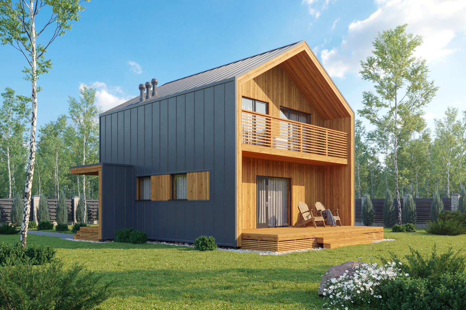 Обложка проекта: Барн хаус