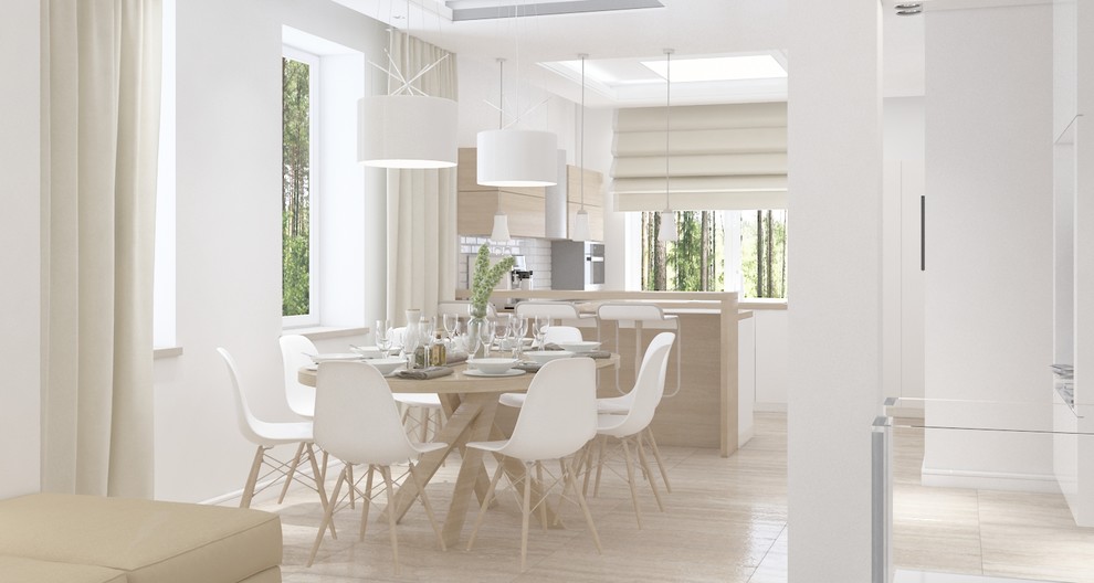 Кухня в коттедже Новокосино