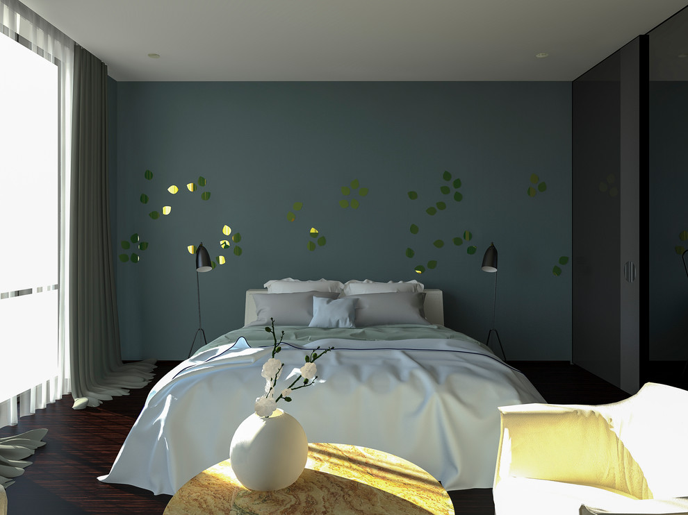 Интерьер спальной комнаты