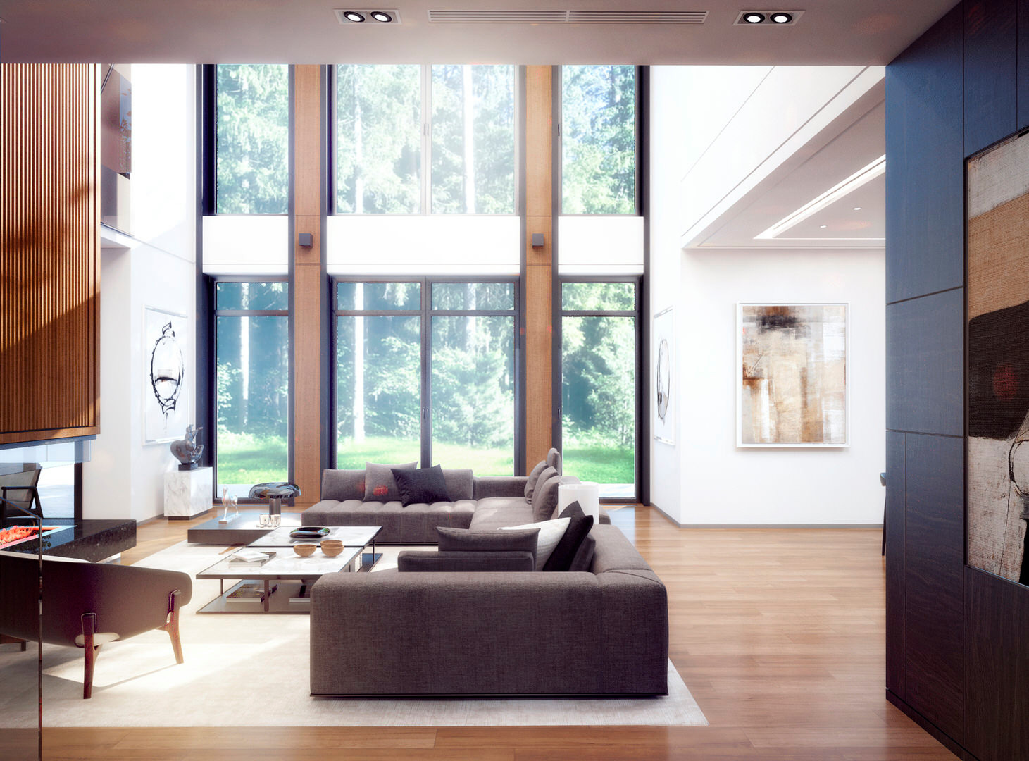 Интерьер частной виллы № 1