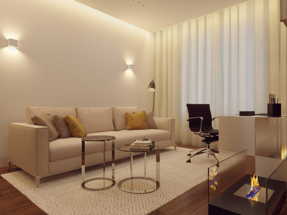 Интерьер квартиры в  ЖК "Дом на Фрунзенской". Санкт-Петербург