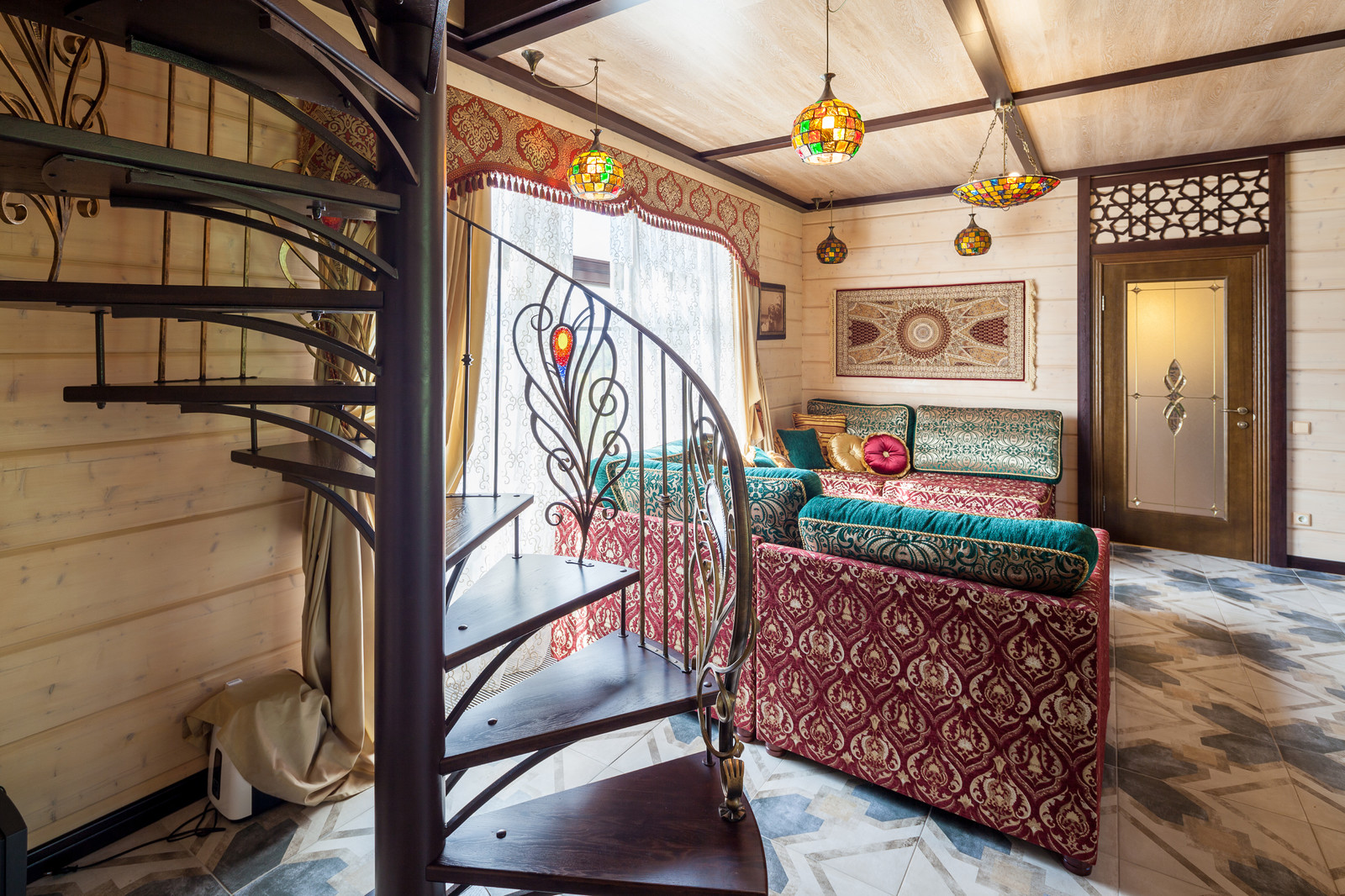 Интерьер гостевого дома с баней в Нижегородской области