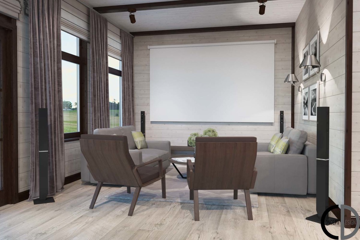 Загородный дом на природе