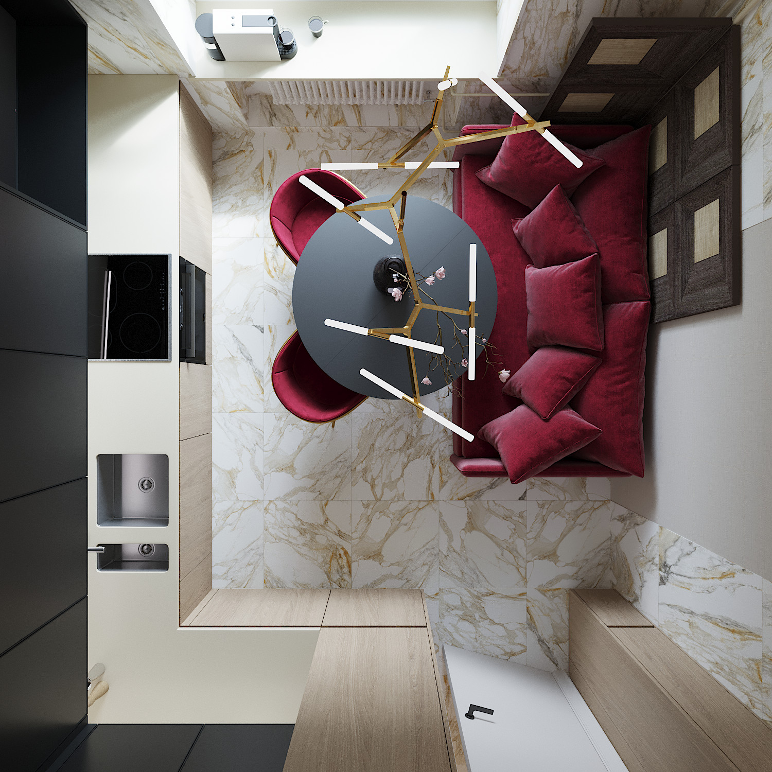 Тверская 50 кв.м