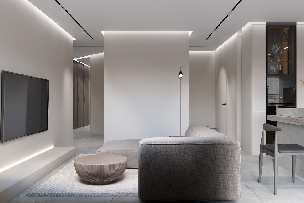 Интерьер квартиры ЖК "120 Квартал" в Самаре 114м2г