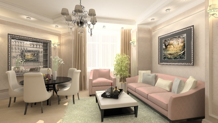 Дизайн проект квартиры - на Ленинском проспекте