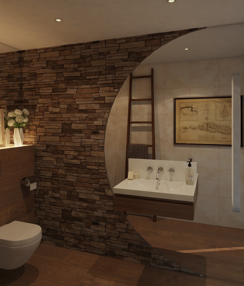 Баня в скандинавском стиле