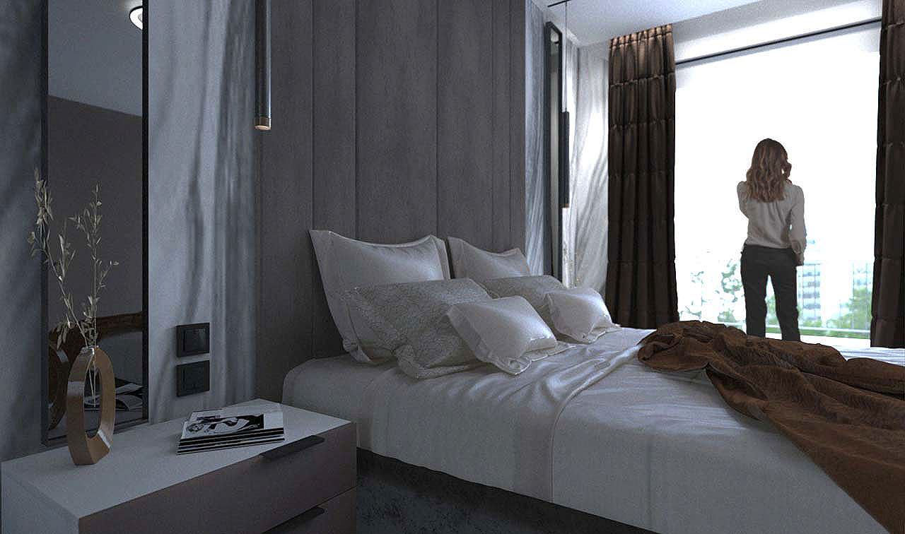 Hotellihuonen 3D-visualisointi