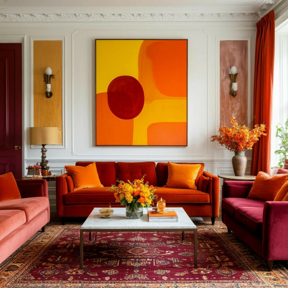 Золотая осень в интерьере