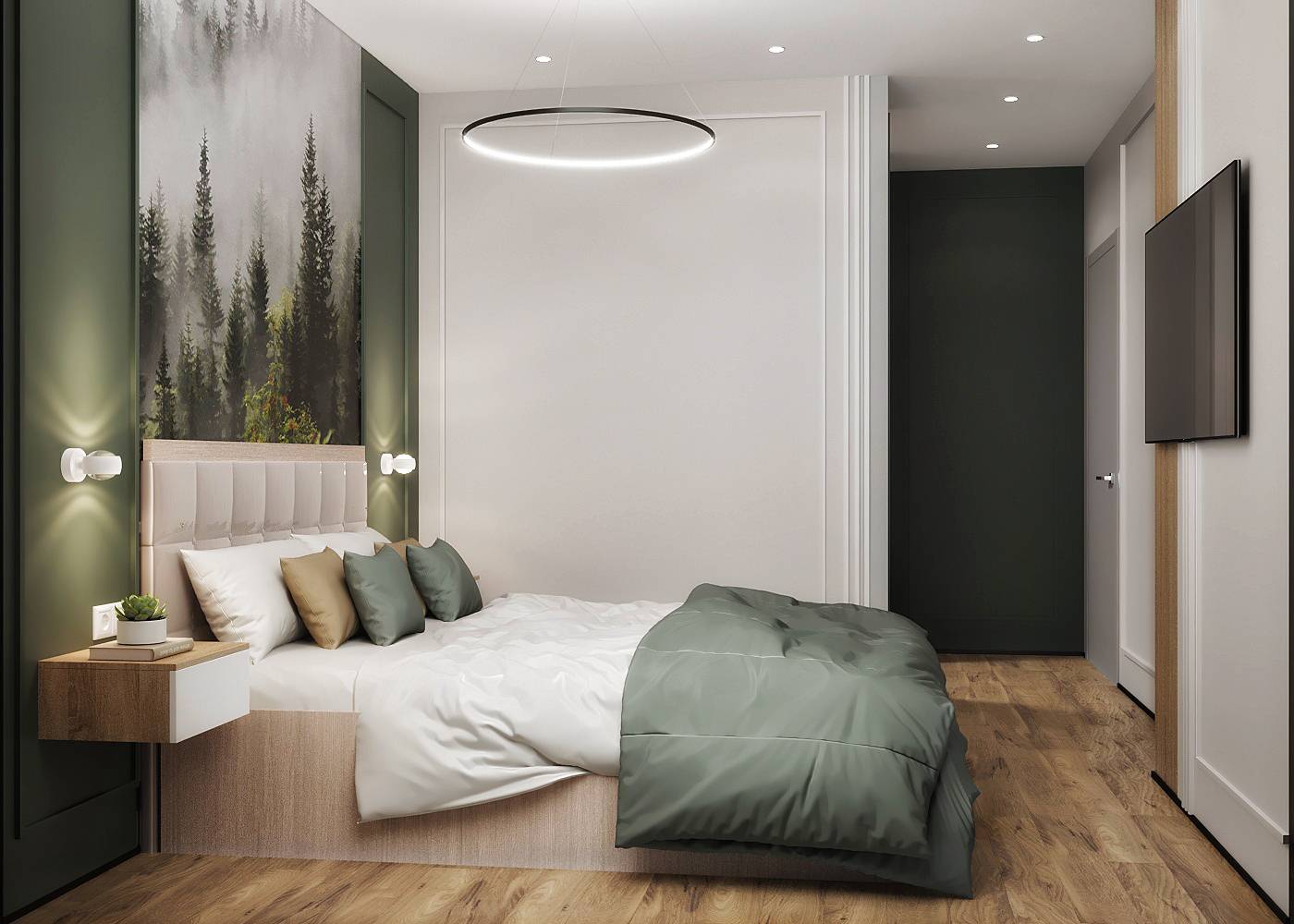 Проект квартиры для молодой пары с ребенком