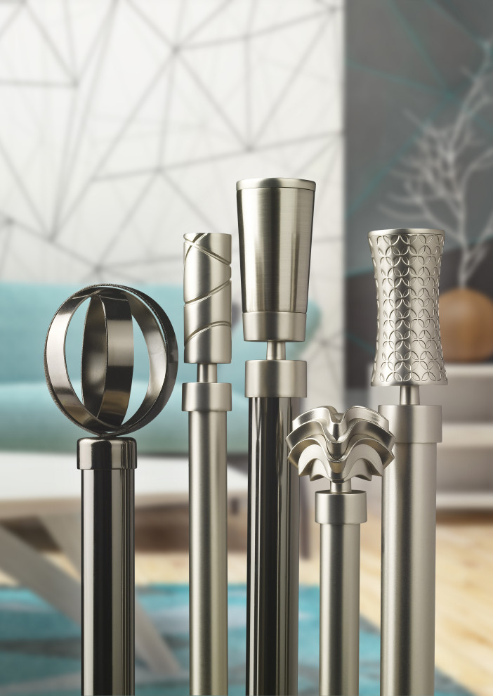 Карнизы для штор из Европы от Mercury forge