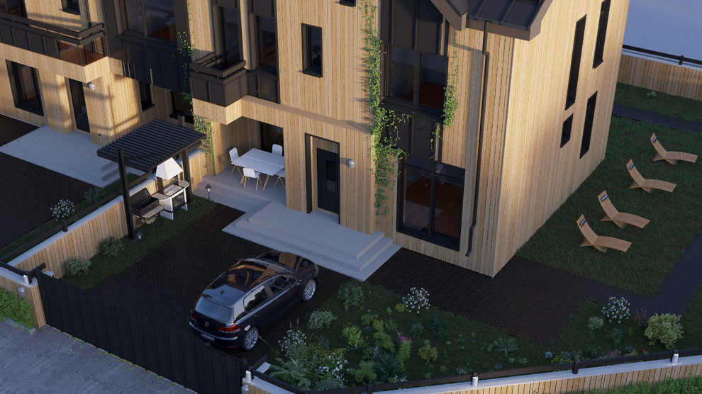 Таунхаус на 4 квартиры  в Подмосковье