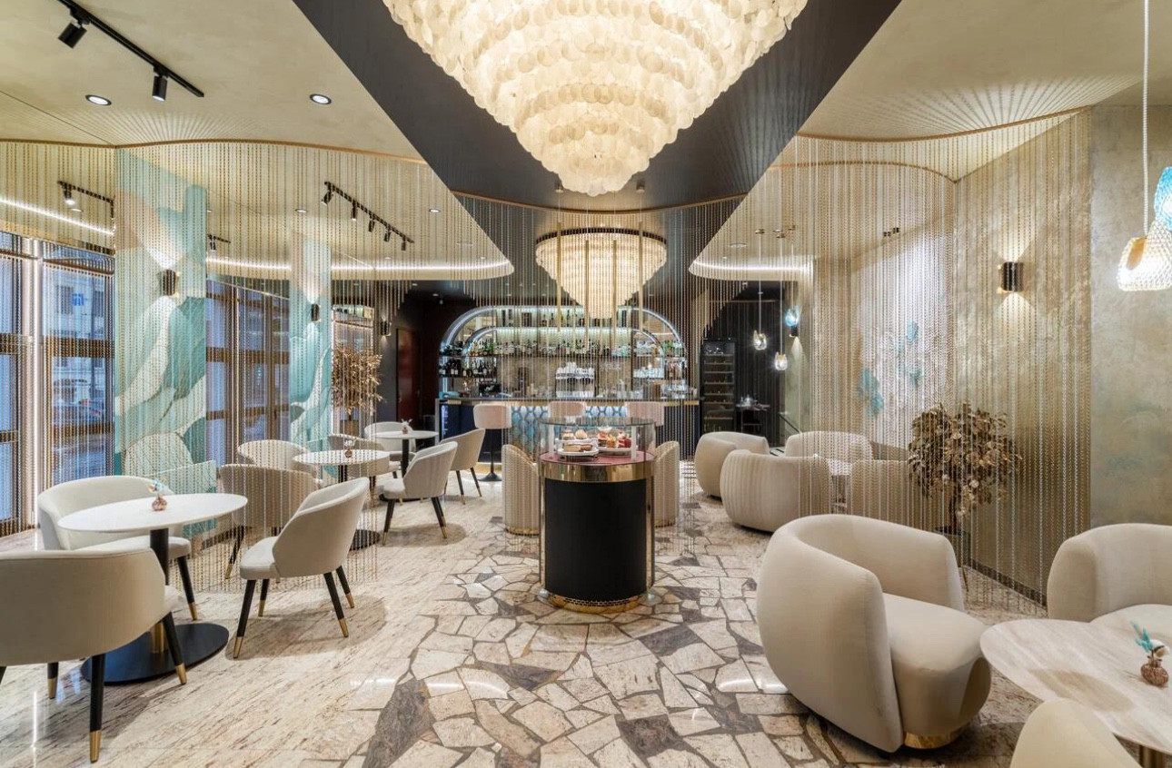 Обложка проекта: Лобби - бар отеля «Введенский»