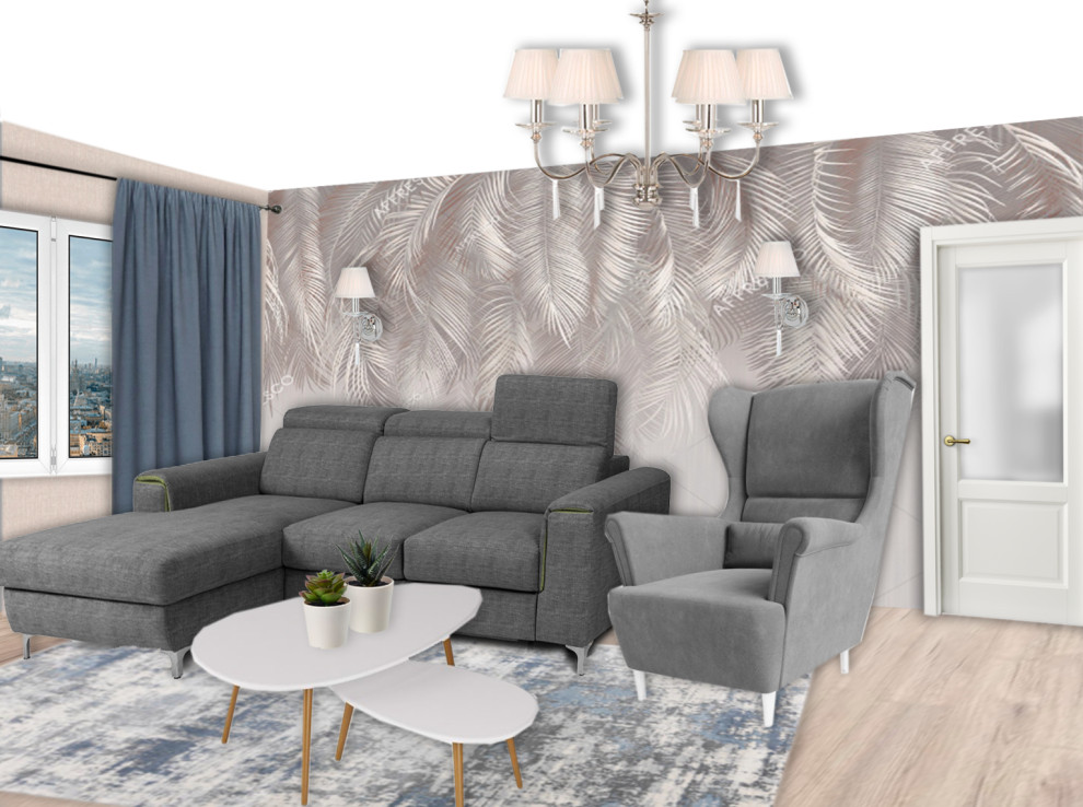 #04 Квартира в светлых тонах