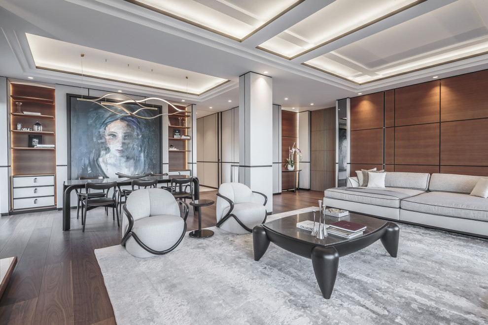 Interior design of a penthouse in Monte-Carlo