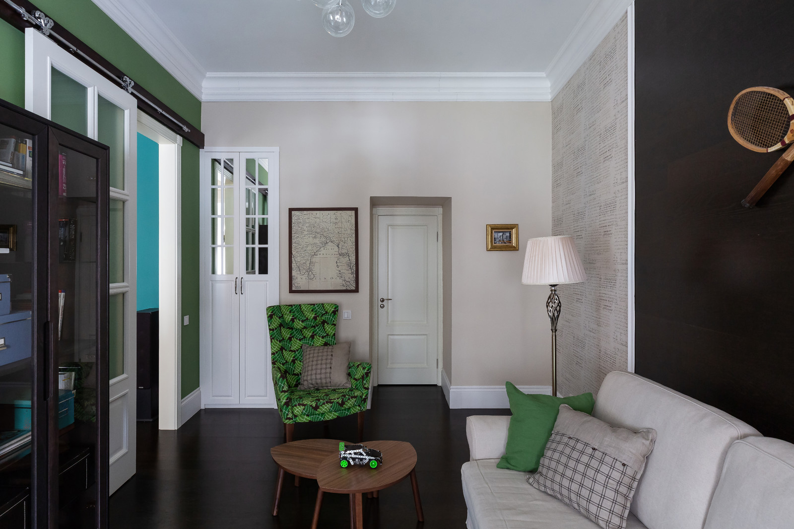 Интерьер Александры Панковой в старом фонде Петербурге