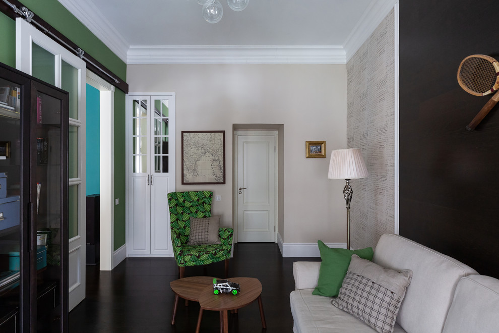 Интерьер Александры Панковой в старом фонде Петербурге