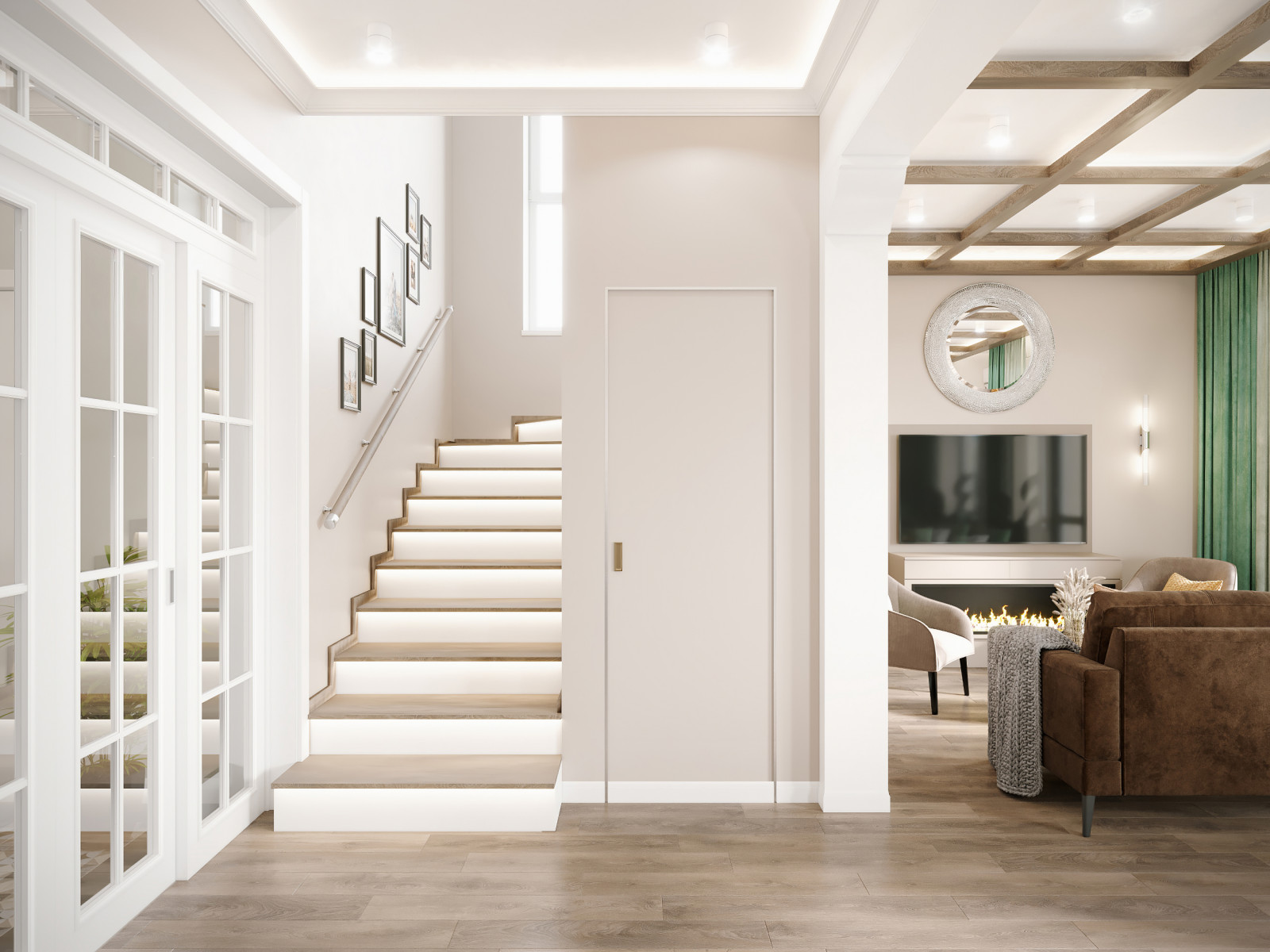 Дизайн-проект дома в КП А la Катуар