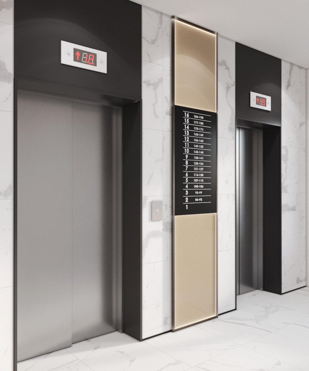 Ощественные зоны жилого комплекса "Резидент"