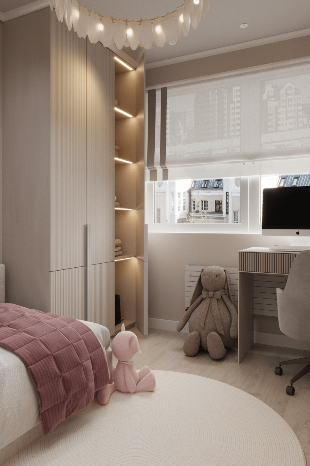 Дизайн-проект квартиры 58м² в ЖК Домашний