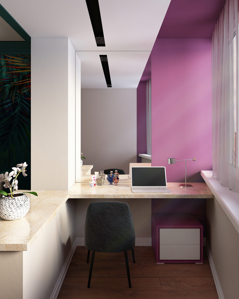 Двух комнатная квартира, для семьи с двумя детьми.