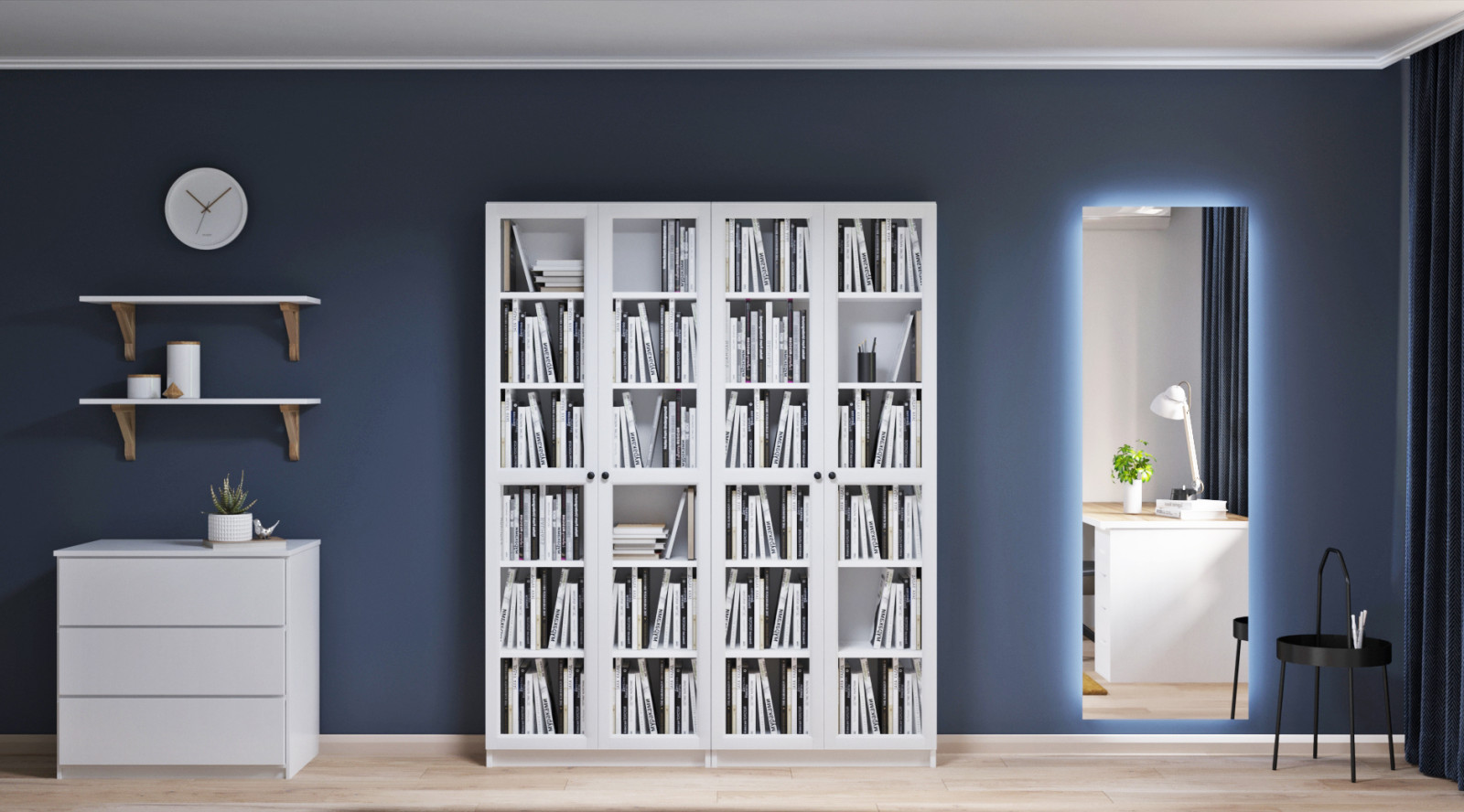 СПАЛЬНЯ В ЖК ДОМ НА ВОЛГЕ