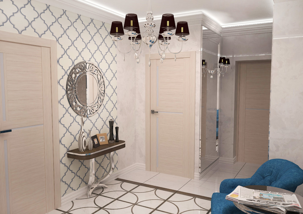 Прихожая в стиле ар-деко