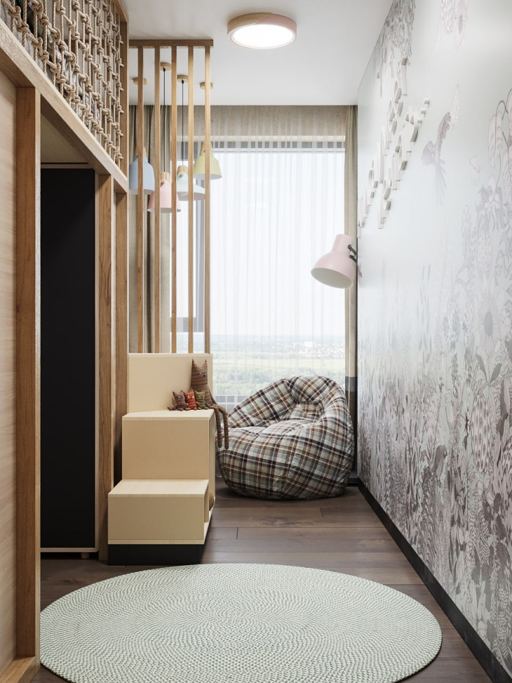 Прилофтованная четырехкомнатная квартира из трёшки в ЖК КОКОС