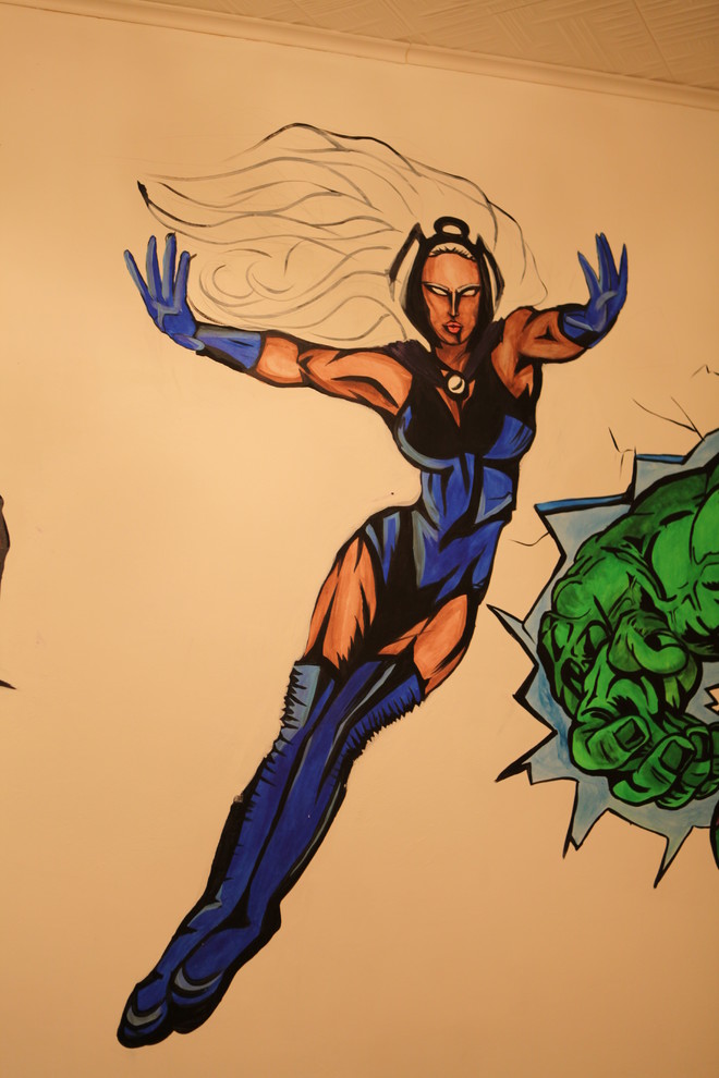 рисунки из комиксов MARVEL