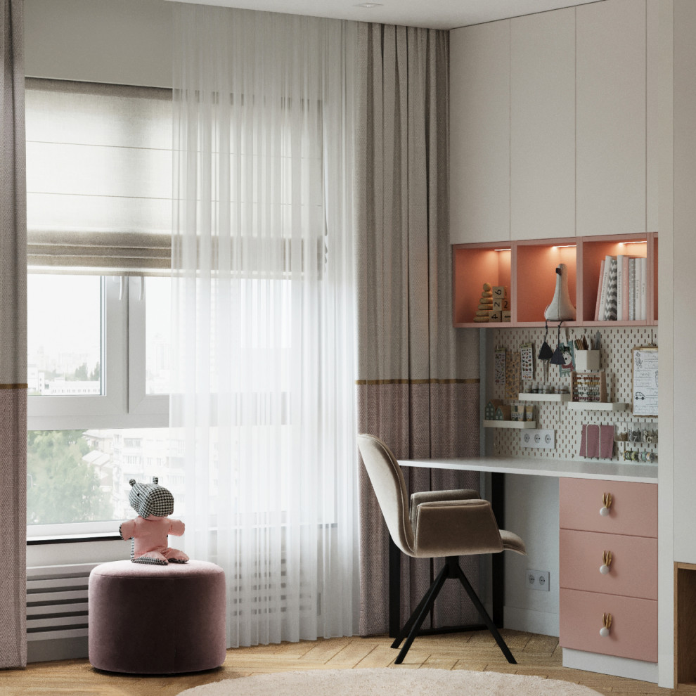 Нежная и уютная квартира ЖК Дмитровский парк