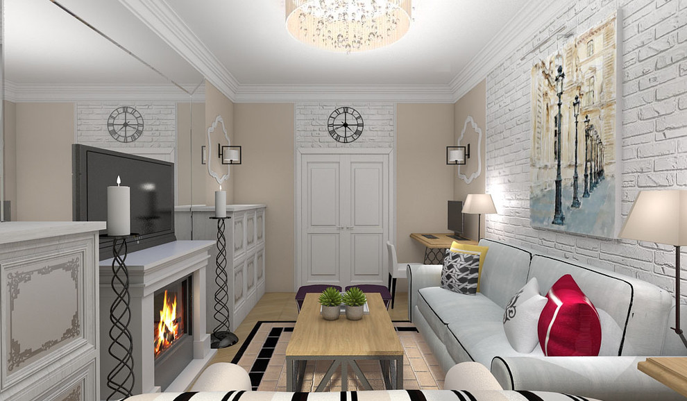 Проект гостиной для программы "Квартирный вопрос"