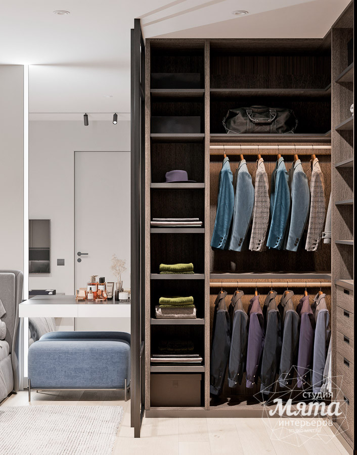 Проект квартиры для семьи из четырёх человек