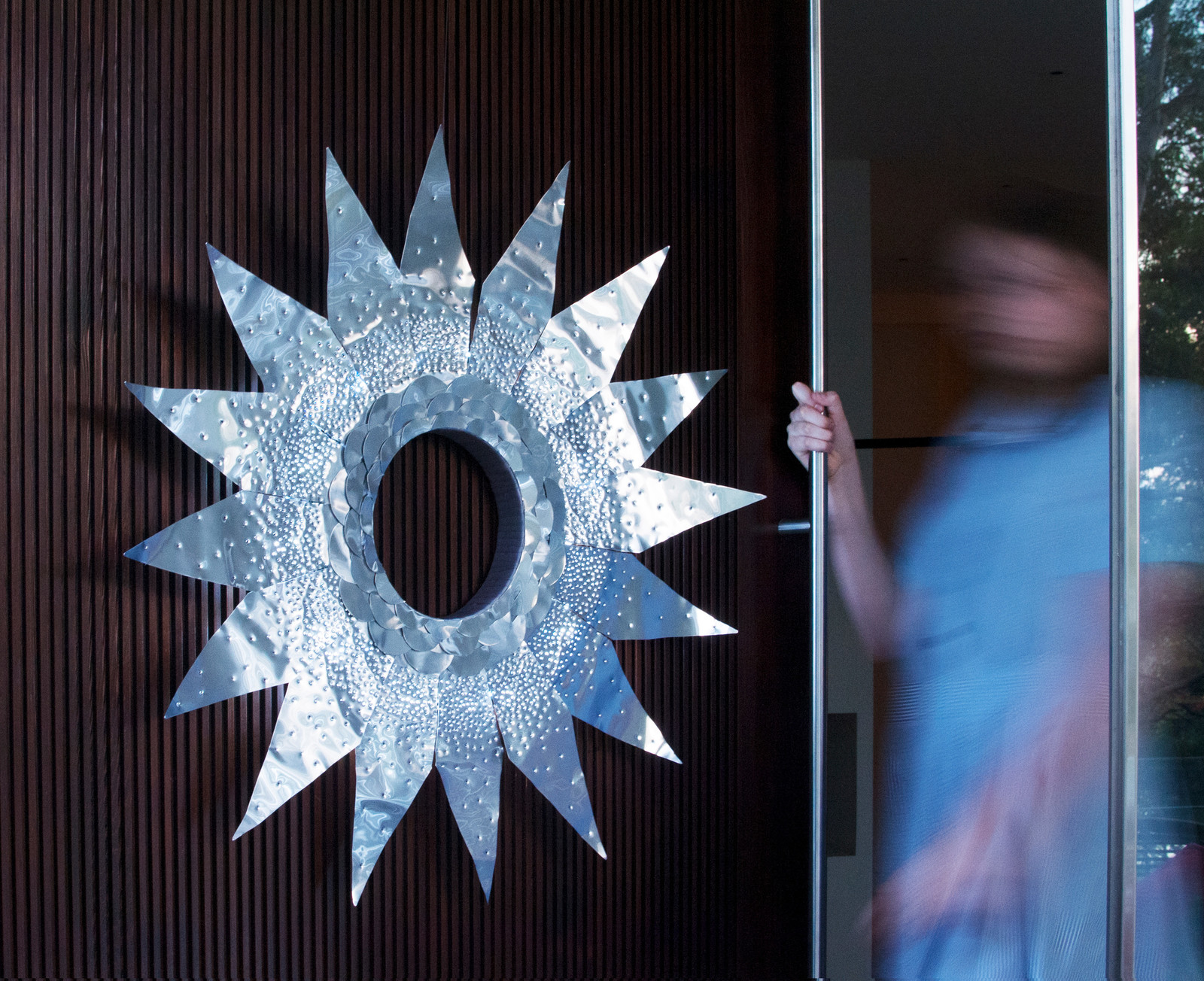 Своими руками: Сверкающий рождественский венок в виде звезды