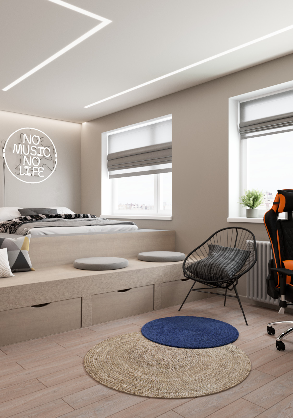 Квартира 200 м² у парка Царицыно (2 этаж)