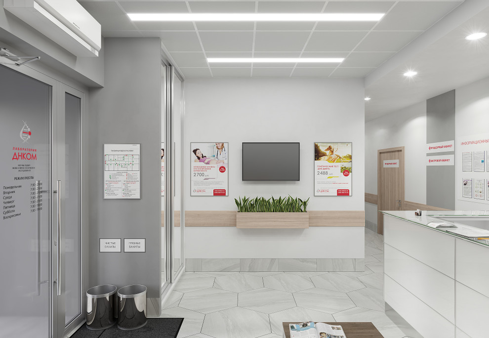 Проект клинико-диагностической лаборатории ДНКОМ в Москве