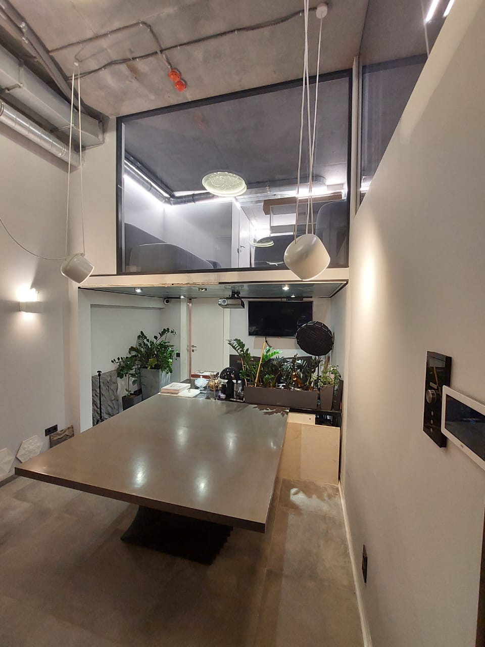 Стеклянная перегородка для офиса