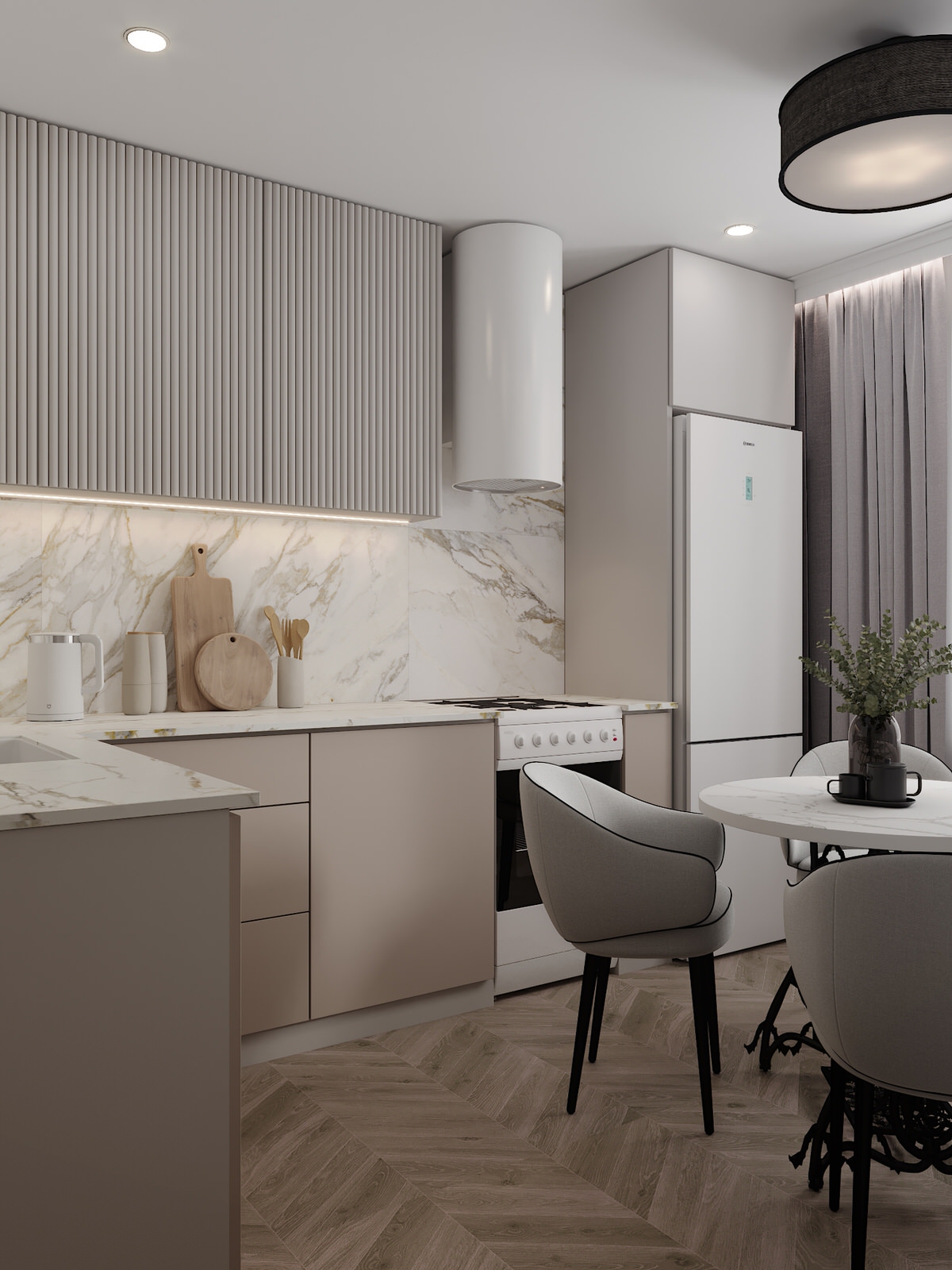 Кухня современная классика