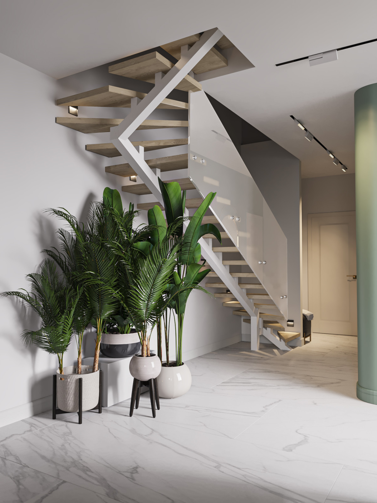 Проект "Дом в сосновом лесу"