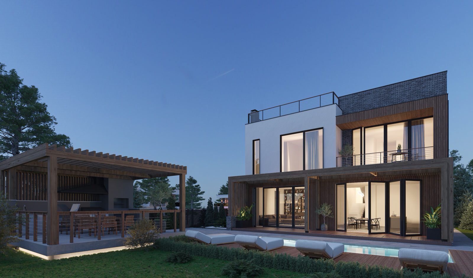 Violente House. Современный дом на берегу Чёрного моря