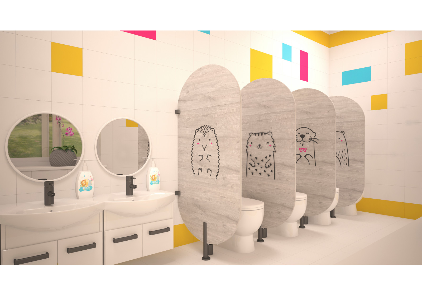 Дизайн интерьера ДС "Золотой ключик"