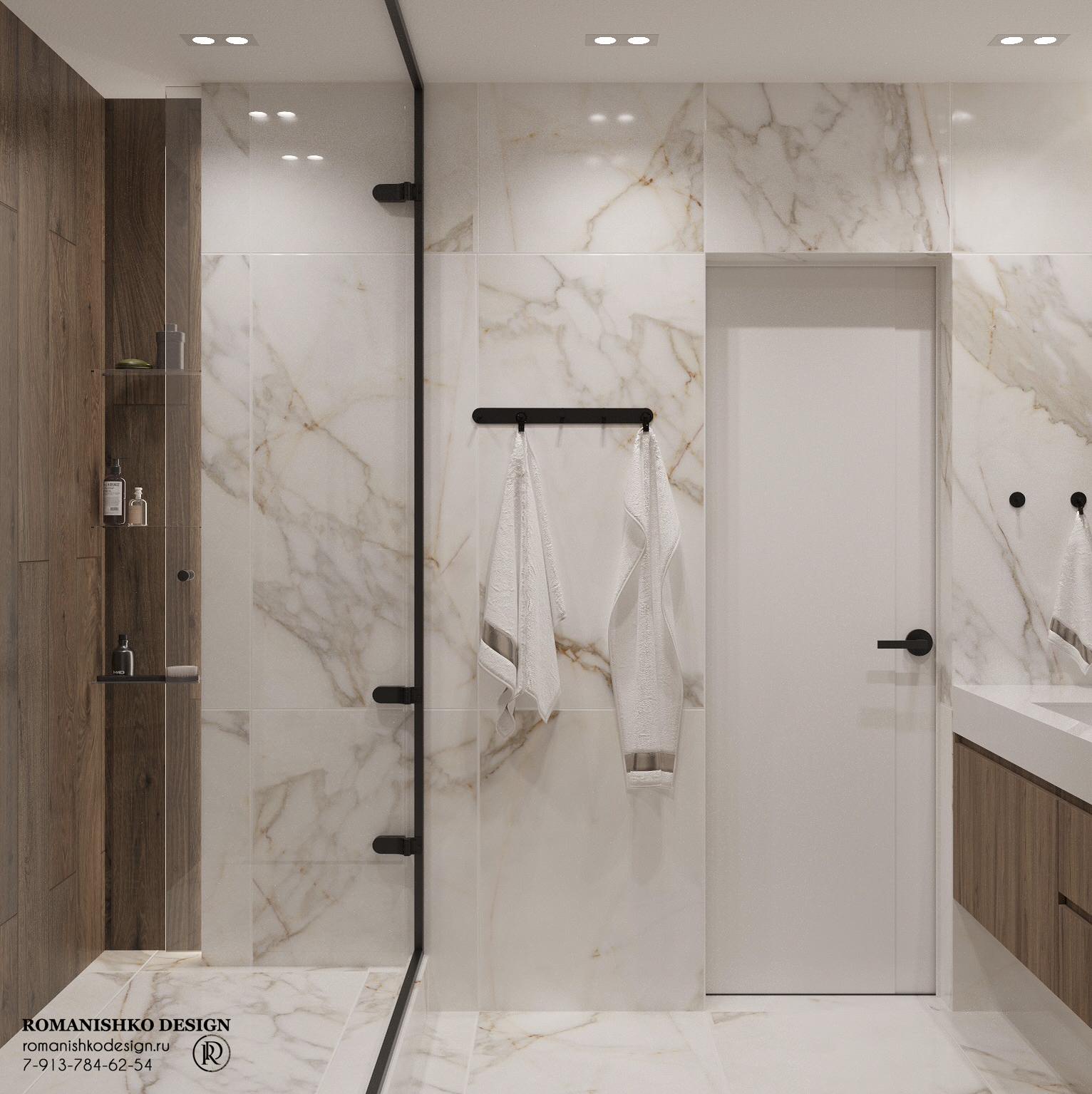 Дизайн санузлов жилой квартиры