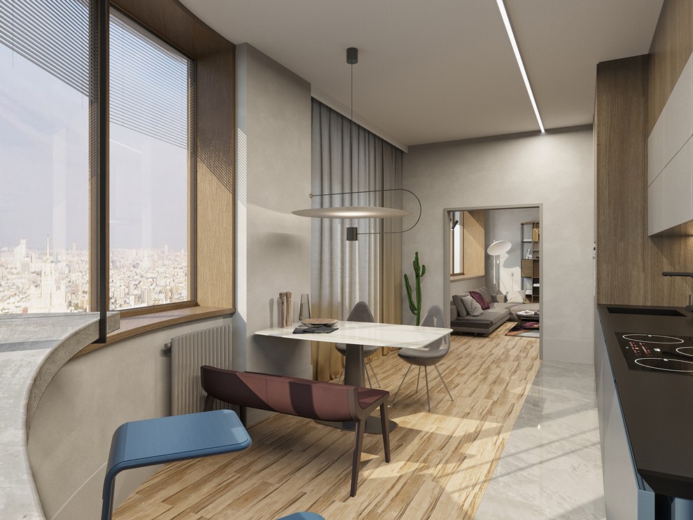 Четырехкомнатная квартира на Ленинском проспекте