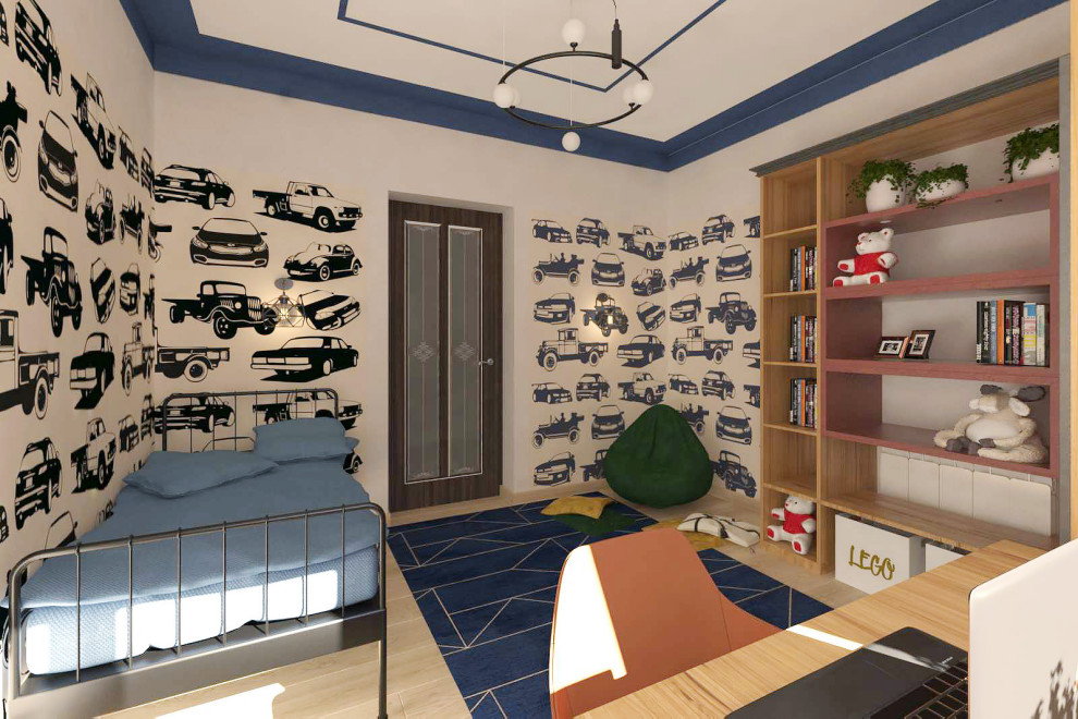 Обложка проекта: Детская в частном доме