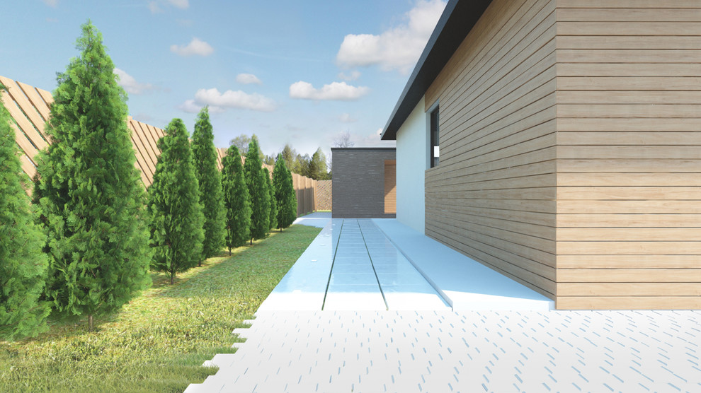 Придомовая территория в Подмосковье