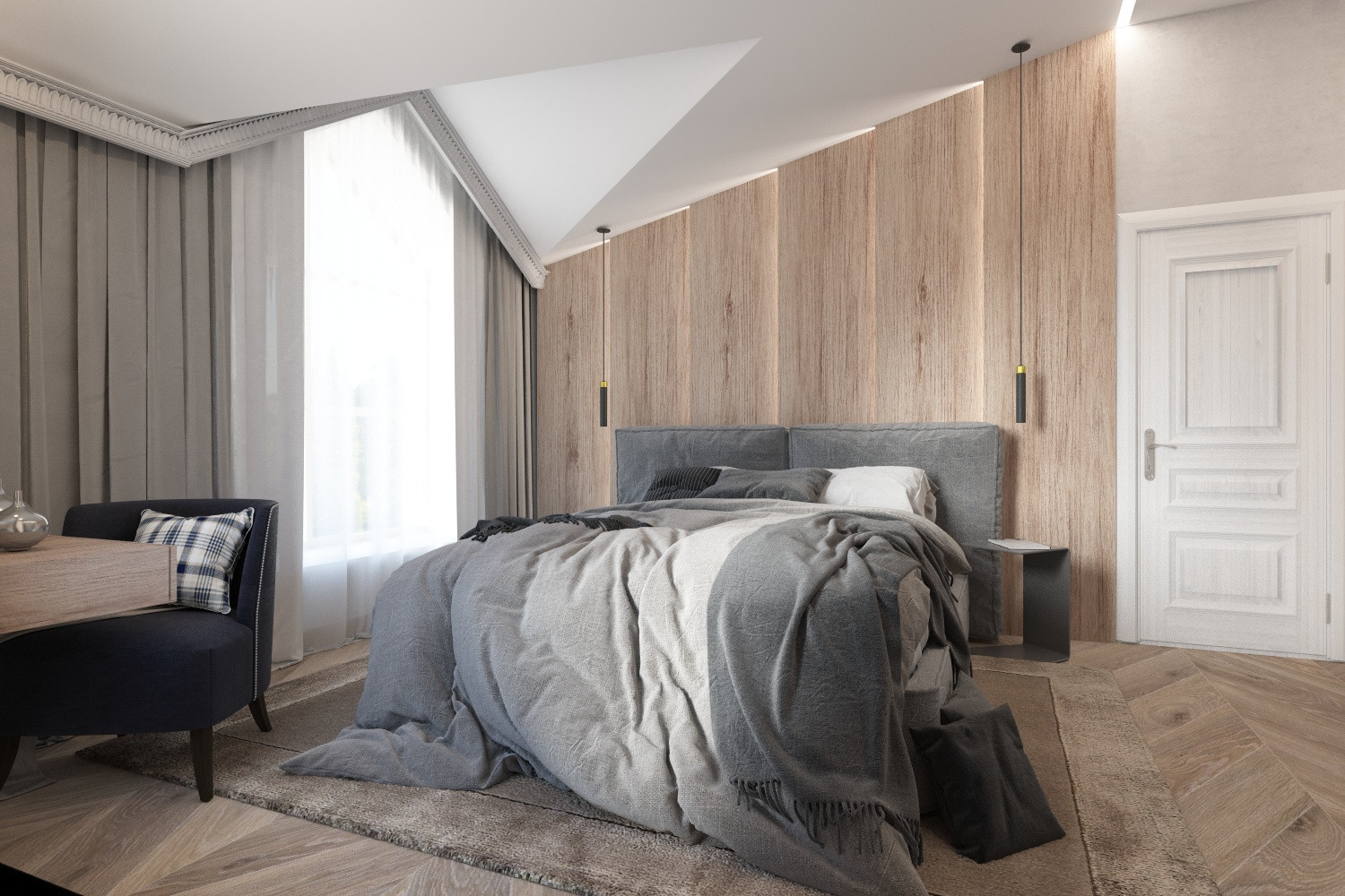 Обложка проекта: Мансардные этажи