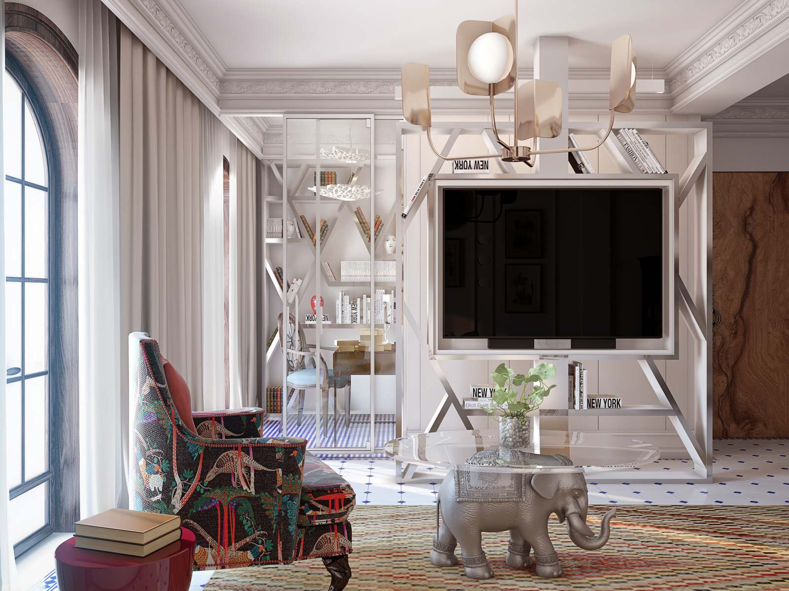 Гостиная. Квартира в Испании