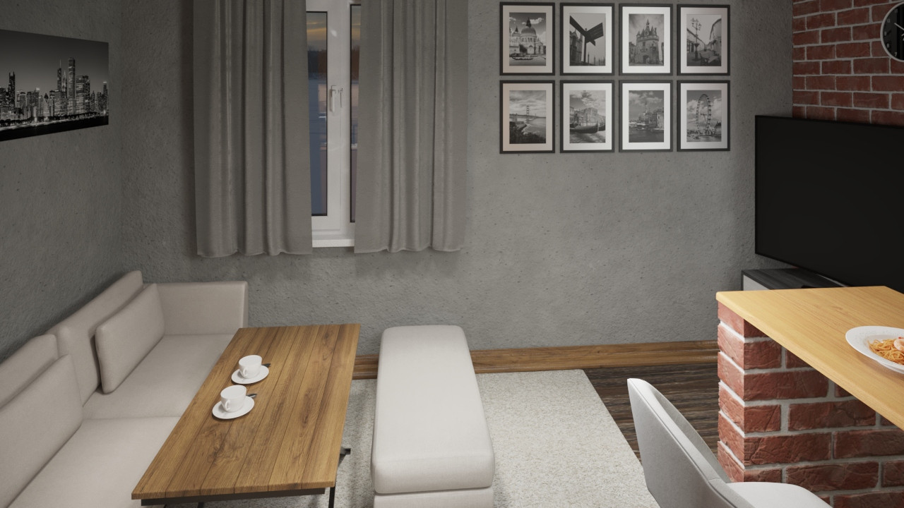 Кухня-гостиная