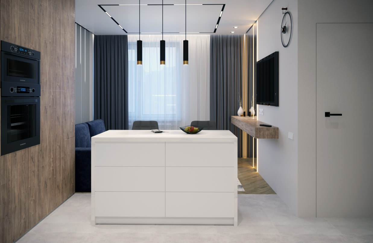 Обложка проекта: 38,5 м2 ЖК "Саровская Ривьера"