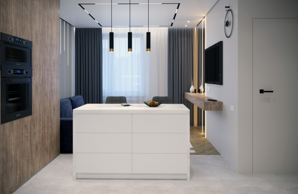 Обложка проекта: 38,5 м2 ЖК "Саровская Ривьера"