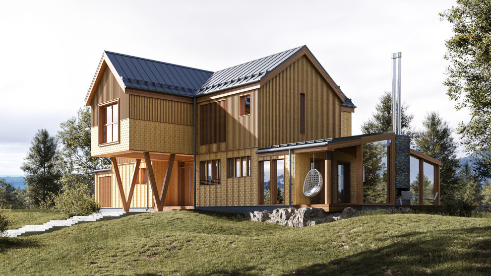 Новый деревянный